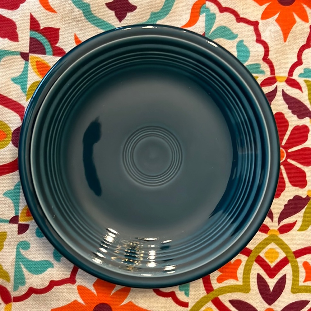 Sold! Fiestaware Juniper (retired color) Salad Plates
